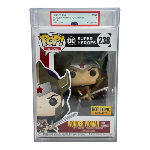 Funko Pop! PSA Graded 9 Wonder Woman From Flashpoint # 238 - Hot Topic