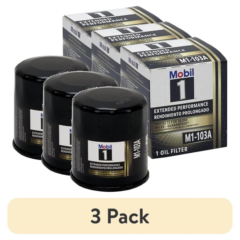(3 pack) Mobil 1 Extended Performance M1-103A Oil Filter 