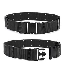 Tactical Belts Military Style with Plastic Buckle Quick Release Adjustable Belt