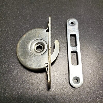 Hafele Cabinet Giro Bolt Modular Wall Lock w/Stop & Striking Plates (261.05.902)