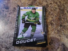 2020-21 FOREURS DE VAL D'OR ALEXANDER DOUCET QMJHL SINGLE PLAYER CARD 