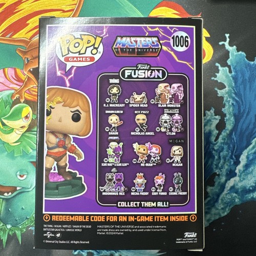 Funko Fusion He-Man Funko Pop! Vinyl Figure #1006 Funko Fusion W/Protector - Picture 2 of 2