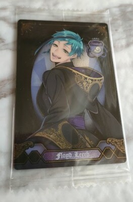 Floyd Leech  11 DISNEY TWISTED-WONDERLAND Anime Wafer  Card  BANDAI Japan  F/S