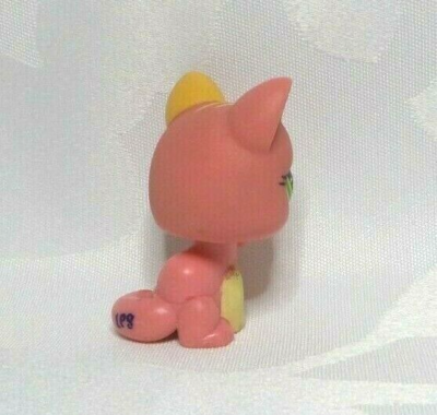 Figurine Littlest Pet Shop (Hasbro) - Chat Chartreux N°1562 - Occasion
