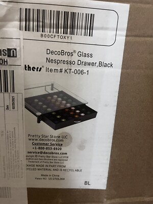 Nespresso Drawer Black