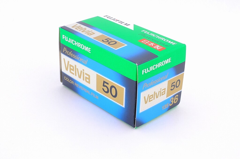 Fuji Velvia Color Slide Film ISO 50 35mm 36 Exposures