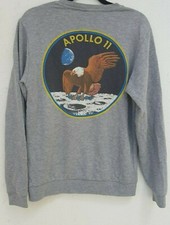 APOLLO 11 MISSION LOGO sweatshirt NASA Patch Astronaut Retro ASOS