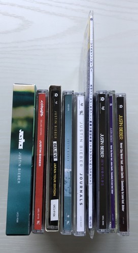 Justin Bieber CD Justice Purpose Journals Changes My Worlds set of 9 CDs - Picture 24 of 24