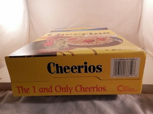 Cheerios 2001 Anniversary box with Lone Ranger Lunch box - Picture 9 of 9