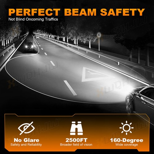 For Honda Odyssey 2005-2010 6x LED Headlight+Fog Light Bulbs Combo Kit 6000K - Bild 5 von 10