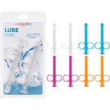 Lube Tube Lubricant Applicator Syringe Shooter Launcher Two Pack - Choose Color