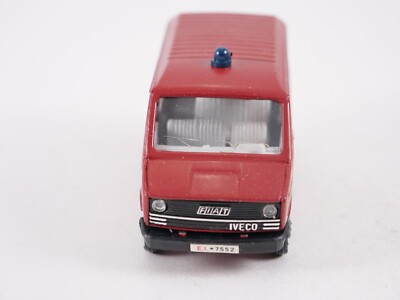 Camion Fiat Iveco Unic Minibus Vvf Milano Pompiers Old Car 1:43 Camion Fiat Iveco Unic Minibus Vvf Milano Pompiers Old Car 1:43