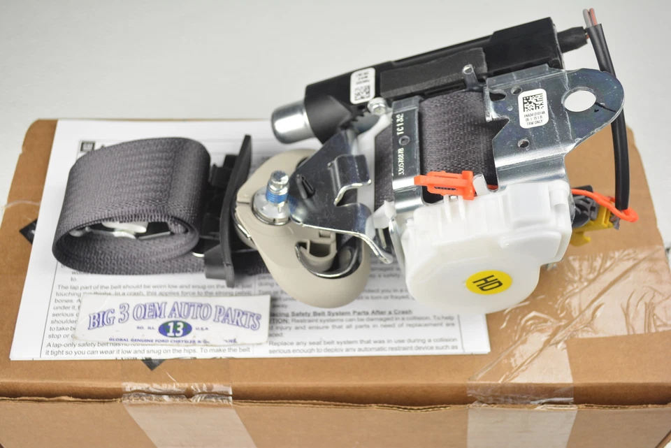 Kit de cinto de segurança lateral de passageiro Chevrolet Silverado GMC Sierra Yukon XL RH novo fabricante de equipamento original - Imagem 3 de 4