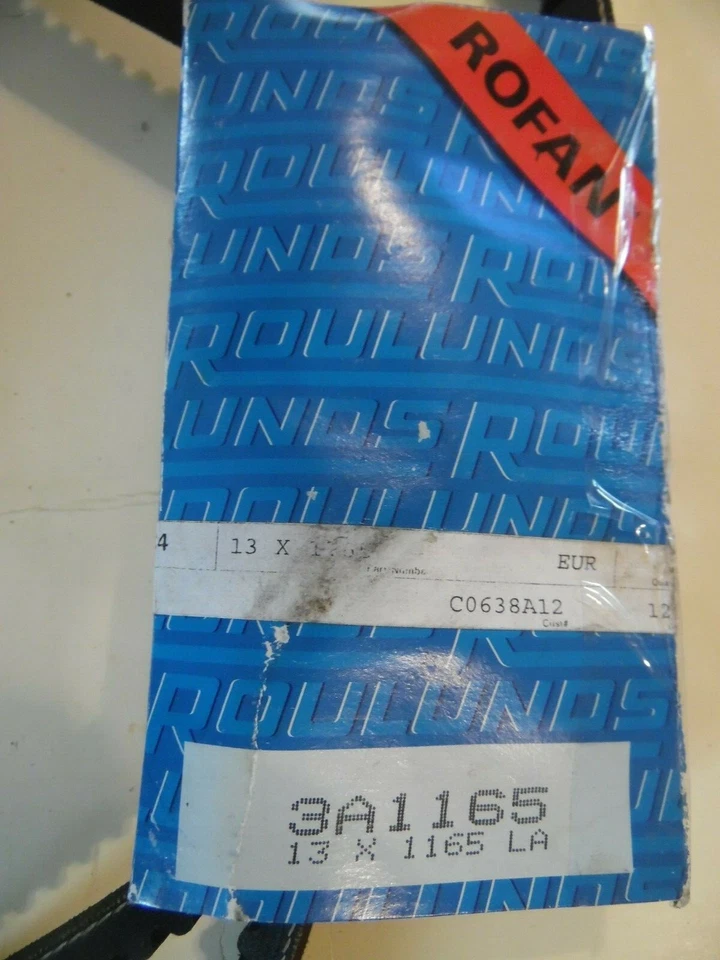 Roulunds ROFAN 1A1125 (10 x 1125) 高级配件驱动 V 型皮带 — 第 2/3 张图片