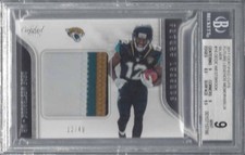1/1 DEDE WESTBROOK 2017 CERTIFIED CUTS FUTURE LEGENDS PATCH RC #D /49 BGS 9 JSY#