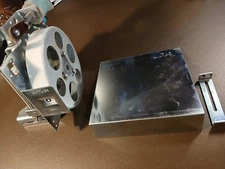 Gottlieb EM Pinball Credit / Replay Unit Assembly + Metal Side Cover