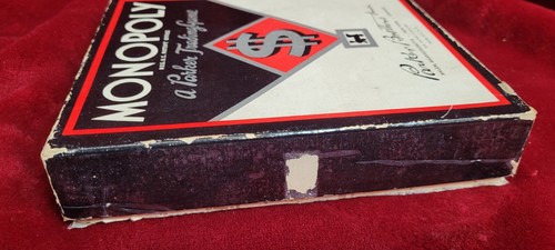 Vintage Monopoly 1936 Parker Brothers Board Game wood pieces - Picture 8 of 8