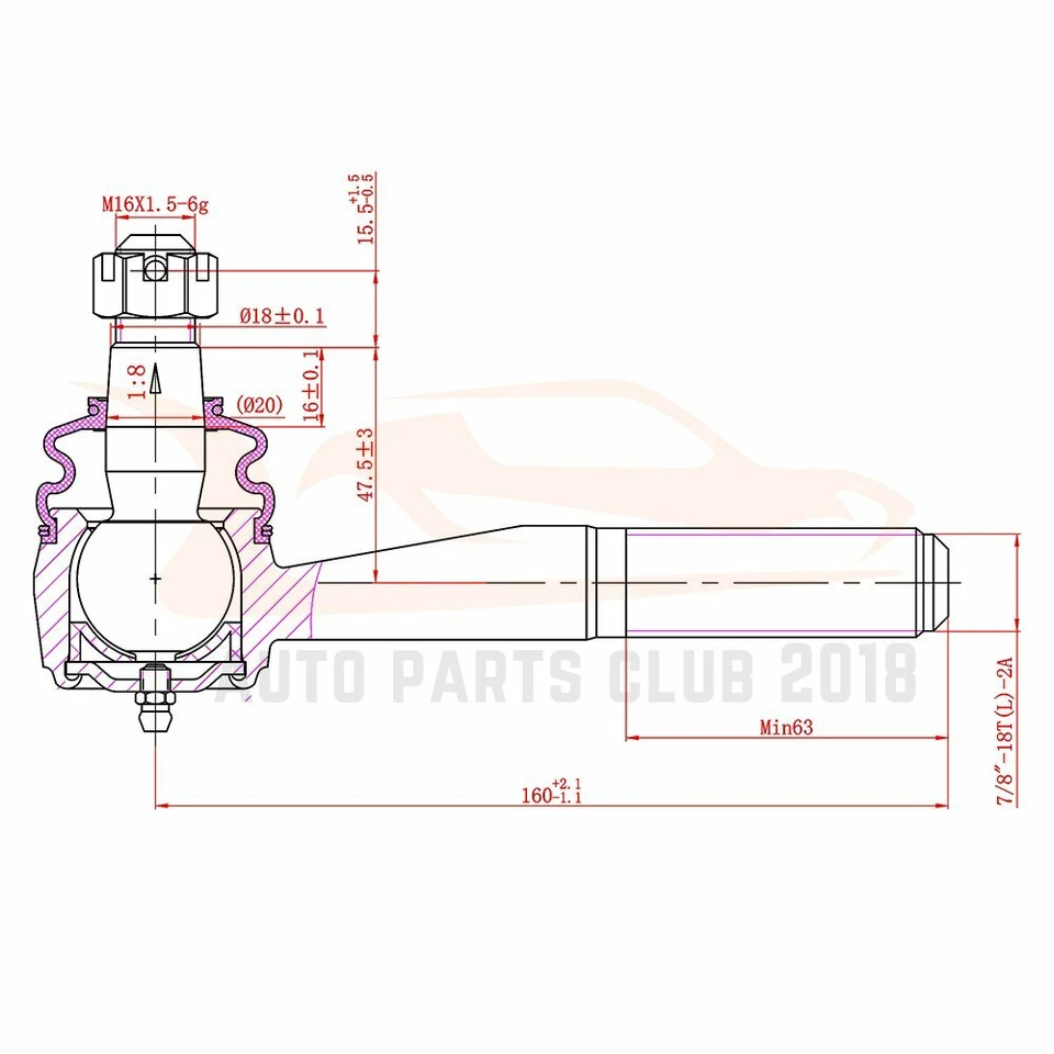 Brand New 8pc Complete Front Suspension Kit for Chevrolet Blazer and GMC Jimmy Foto 3 de 4
