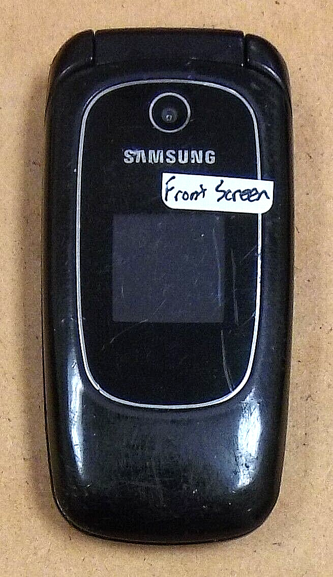 Samsung SGH-T255G - Black ( TracFone ) Rare Cellular Flip Phone