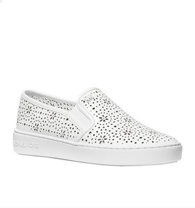 michael kors white slip on