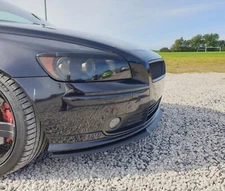For Volvo S40 V50 04 - 12 front spoiler lip addon splitter chin bumper air dam