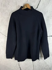 +J Cashmere Turtleneck Long-Sleeve Sweater
