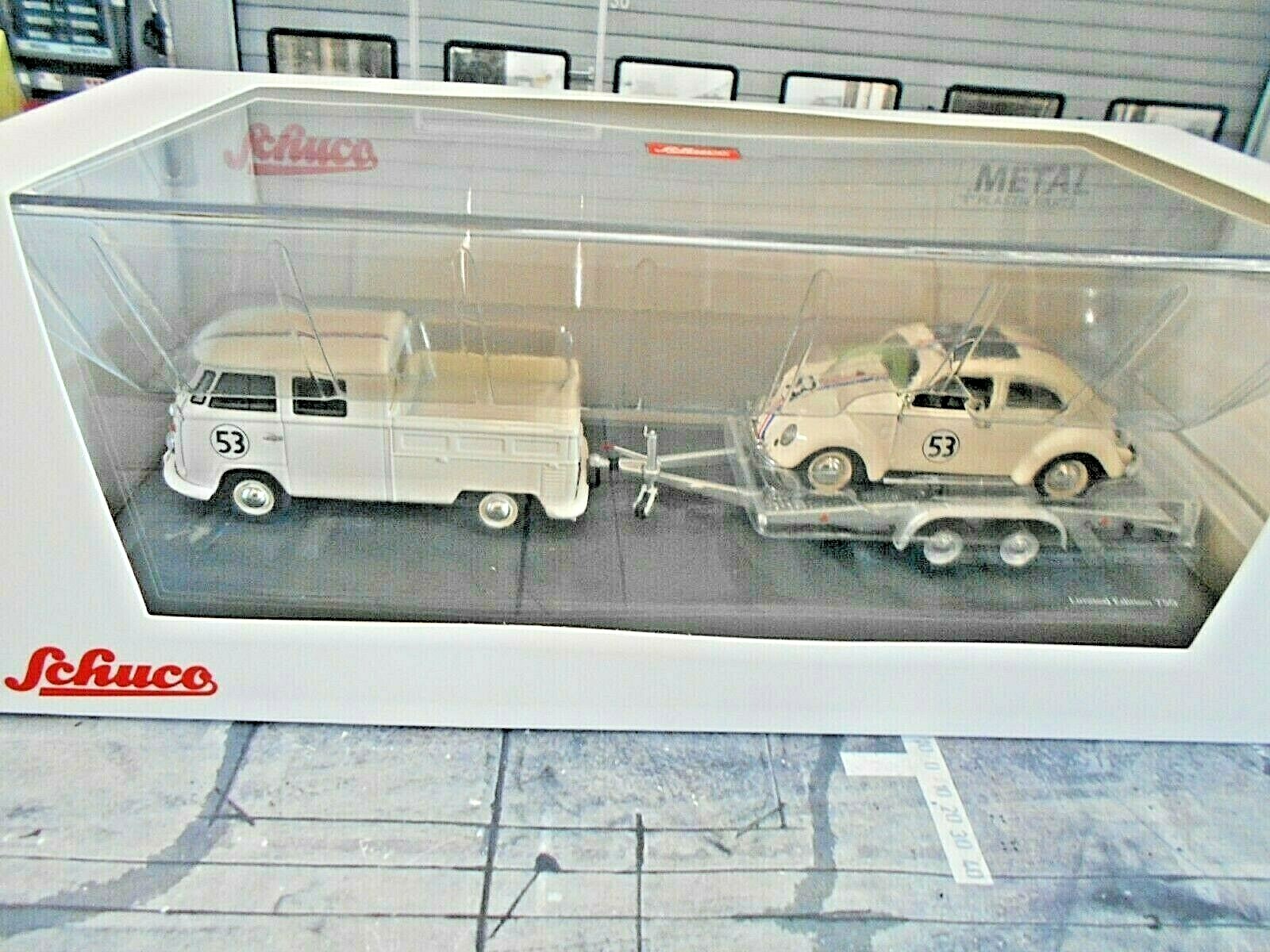 VW Volkswagen Bus t1 camastro + remolque + esCocheabajo Herbie roadster 1 43 buen precio VW Volkswagen Bus t1 t1 t1 camastro + remolque + esCocheabajo Herbie roadster 1 43 marcas de moda