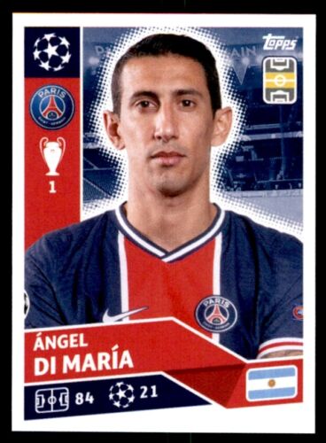 Topps Champions League 2020-21 - Angel Di Maria (Paris Saint-Germain) #PSG 11 - Photo 1 sur 2