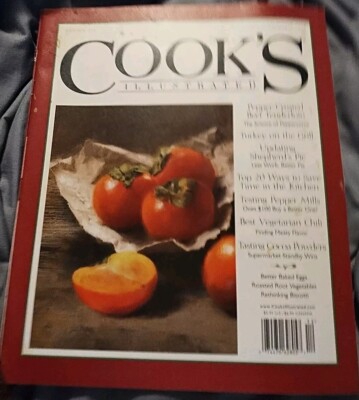 Cook's Illustrated Magazine ISSUE #119 November/December 2012