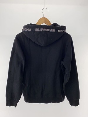 Supreme 19ss Black Cotton Zip-Up Hoodie S Topline | eBay 