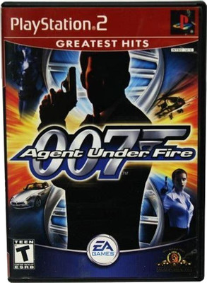 PS2 ~ 007 AGENT UNDER FIRE VIDEO GAME T, EUC 100% CASE DISC INSERT ...