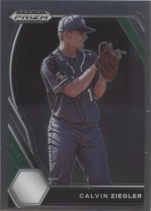 2021 Panini Prizm Draft Picks - Calvin Ziegler #PDP46 - 1 of 1