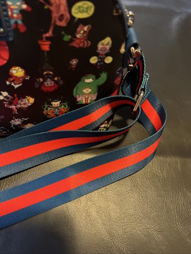 Loungefly X MARVEL Walt Disney Crossbody Bag Purse Handbag NWOT - Picture 12 of 24