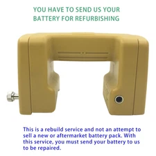 Rebuild service for TOPCON  BT-24Q Battery for GTS-300/GTS-700 Total Stations
