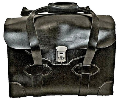 pilot briefcase leather