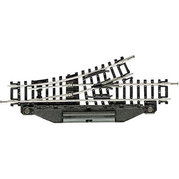 Fleischmann 22249   N  (senza massicciata) Scambio, elettrico, sinistro 104.2 mm