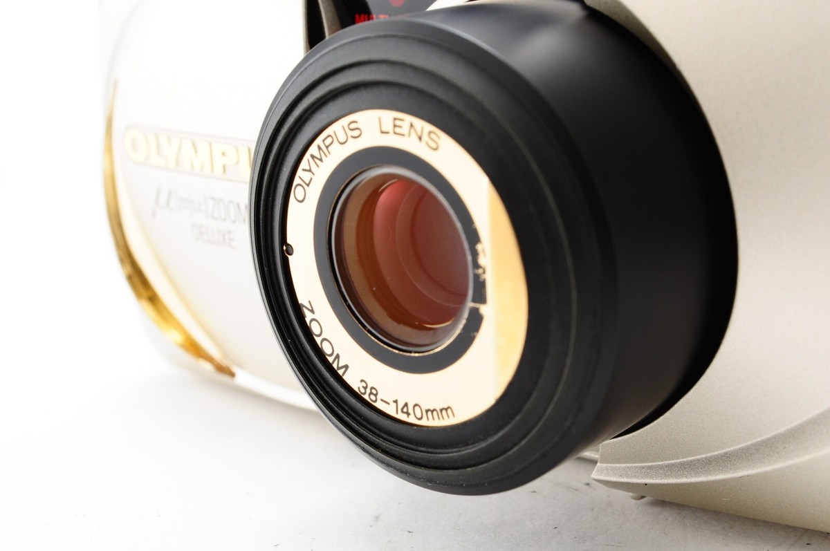 NEAR MINT ] Olympus μ Mju Zoom 140 DELUXE Point & Shoot Film