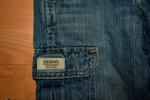 Boys 7 Reg Wrangler Hero Jeans Cherokee 8/10 Three-Quarter Cargo Shorts - Picture 5 of 9
