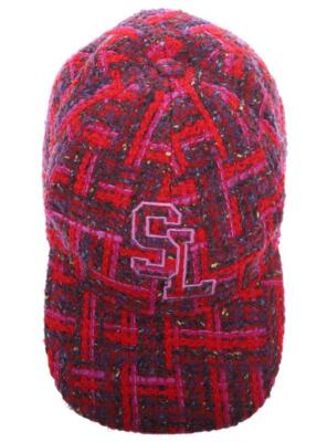 【関税＆送料込み】Saint Laurent Logo-Embroidered Baseball SAINT LAURENT Logo-Embroidered Cotton and Linen-Blend