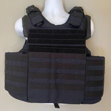 Second Chance Plate Rack Carrier Small Navy DN6409 MKII Molle