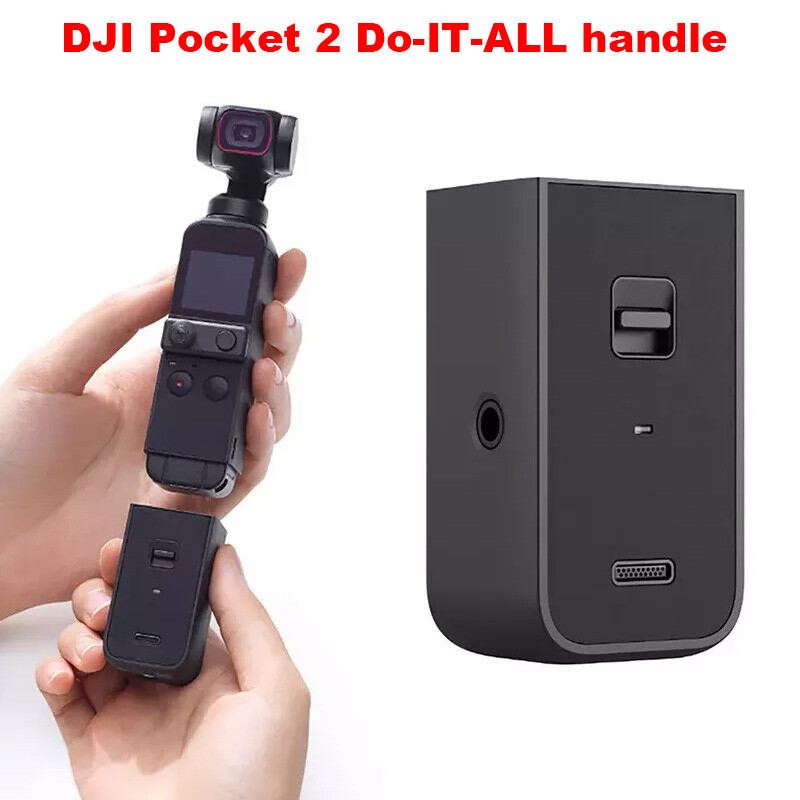 DJI Pocket 2 DO IT ALL ハンドル Amazon.com : DJI Pocket 2 Do-It-All Handle : Electronics