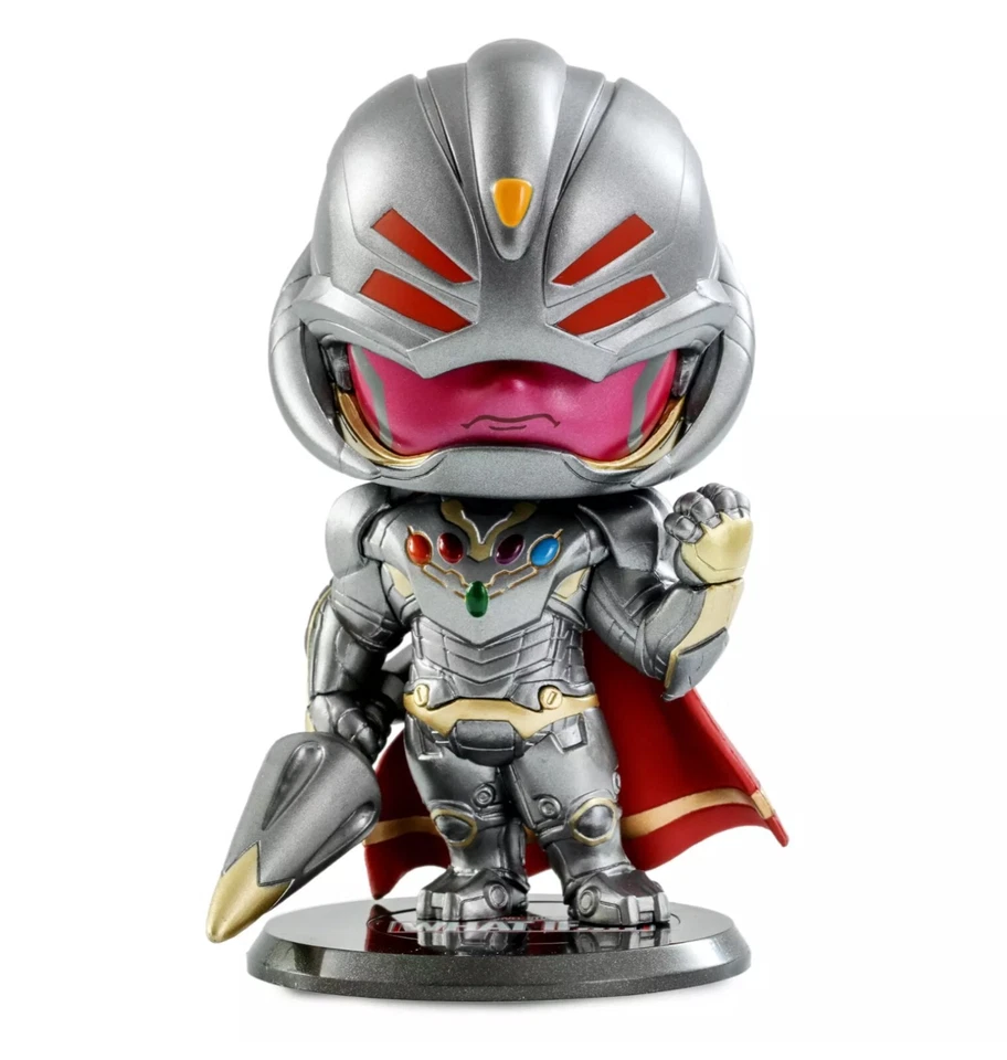 Figura Cabeza Bobble Cosbaby Ultron Disney Marvel Infinity de Hot Toys What If Foto 3 de 3