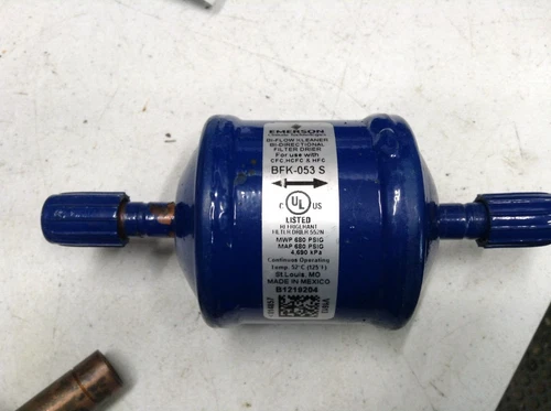 NOS EMERSON BFK-053S BI-DIRECTIONAL DRIER 3/8" ODF SOLDER