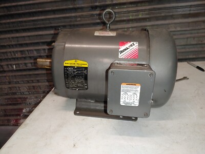 New Nos Baldor Mm3709 3Ph Induction Motor, 7 1/2 Hp 230V 1 1/2'' Shaft 3500 rpm