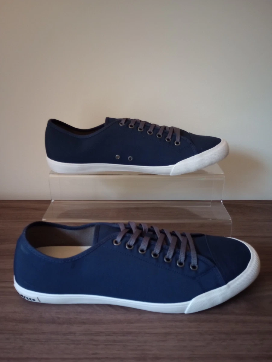 Blue plimsolls mens cheap