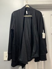 Stylus Black Large Jacket With Tags