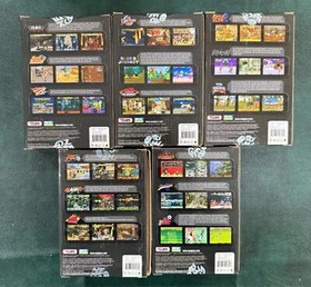 Neo Geo X Gold Limited Edition, Neo Geo X Classics Volume 1,2,3,4,5, Stick, New