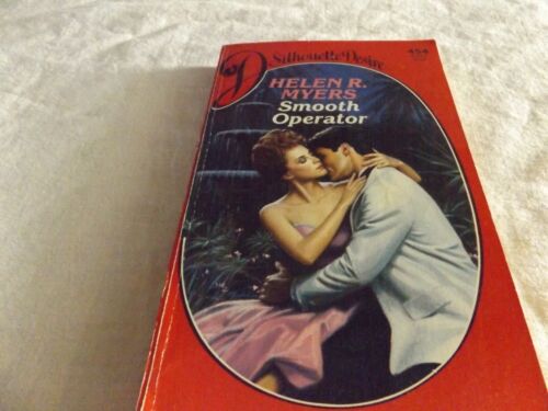 Silhouette Desire Smooth Operator Helen R Myers # 454 Paperback Romance 1988