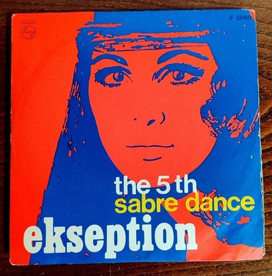 I° DISCO 45 GIRI EKSEPTION 7'' THE 5TH - SABRE DANCE ITALY PS RARE PHILIPS MONO