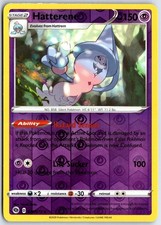 Hatterene 020/073 Rare Champion's Path Pokemon Reverse Holo Lightly Played